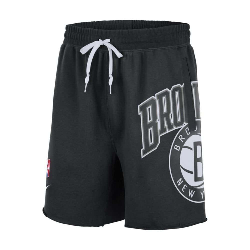 Nike Bkn M Nk Short Flc Cts [DB1939-010] 男 短褲 籃球褲 運動 慢跑 黑