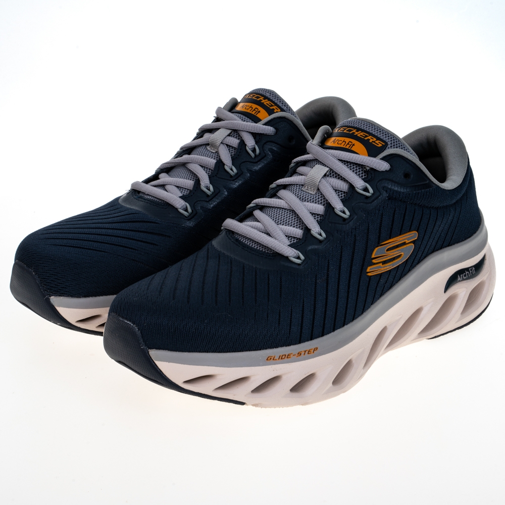 SKECHERS 運動鞋 男運動系列 ARCH FIT GLIDE-STEP - 232318NVGY