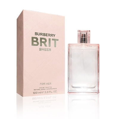 BURBERRY 粉紅風格女性淡香水100ml-新包裝