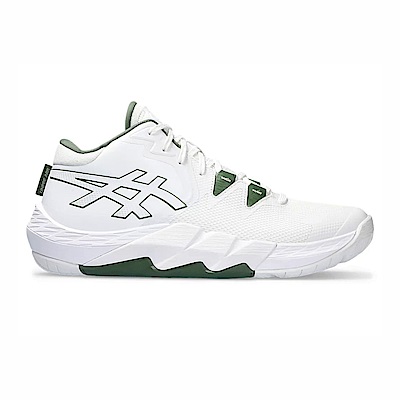 Asics Unpre ARS 2 2E [1063A069-100] 男 籃球鞋 寬楦 運動 比賽 抗扭 緩震 白綠