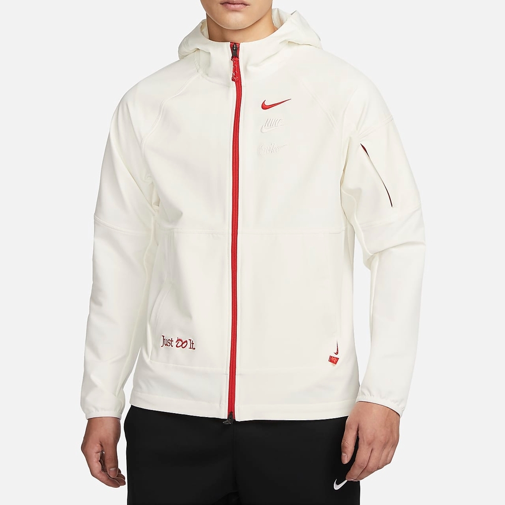 NIKE AS M NP FLEX VENT MAX CNY JKT 男休閒外套-白紅色-HF1107133