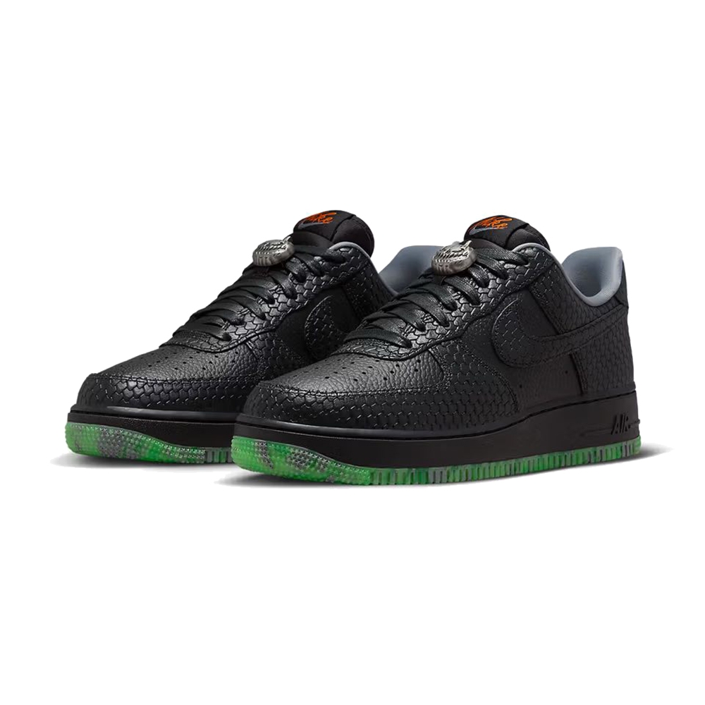 Nike Air Force 1 Low PRM Halloween 萬聖節節日限定南瓜黑綠休閒鞋男