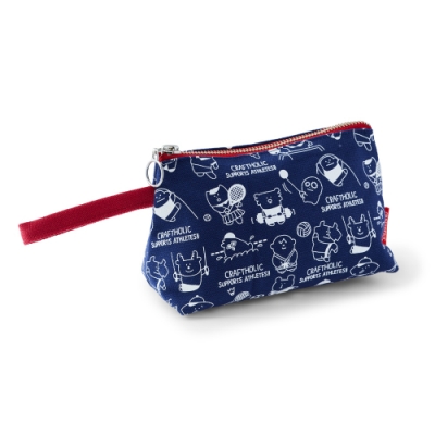 CRAFTHOLIC 宇宙人 運動會萬用包(藍色)