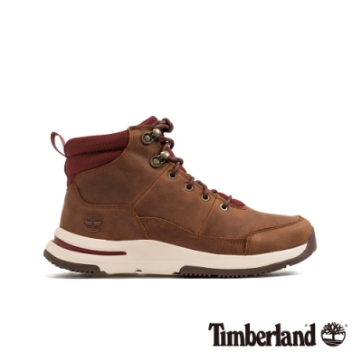 Timberland 女款中棕色全粒面登山靴|A24ZK
