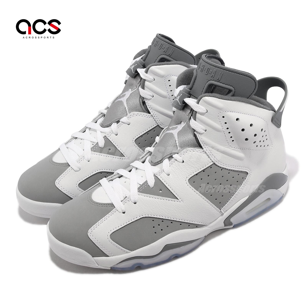 Nike Air Jordan 6 Retro 男鞋灰Cool Grey 6代氣墊喬丹休閒鞋CT8529