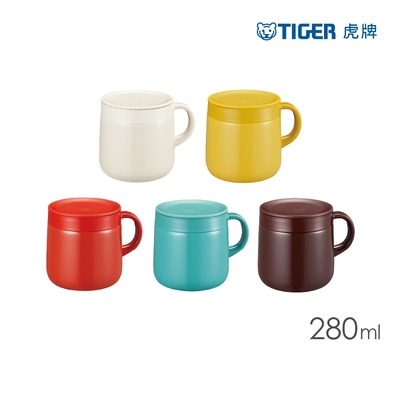 TIGER虎牌 不鏽鋼保溫杯_輕巧時尚馬卡龍_桌上型280ml(MCI-A028)