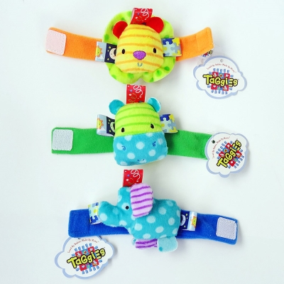 colorland【3入】可愛立體寶寶鈴鐺腕帶手錶