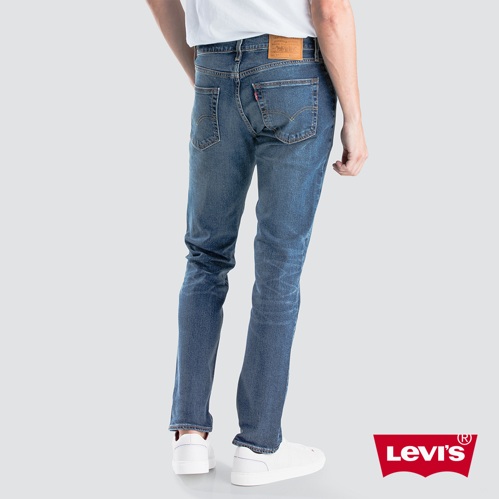 Levis 男款 511低腰修身窄管牛仔長褲 彈性布料