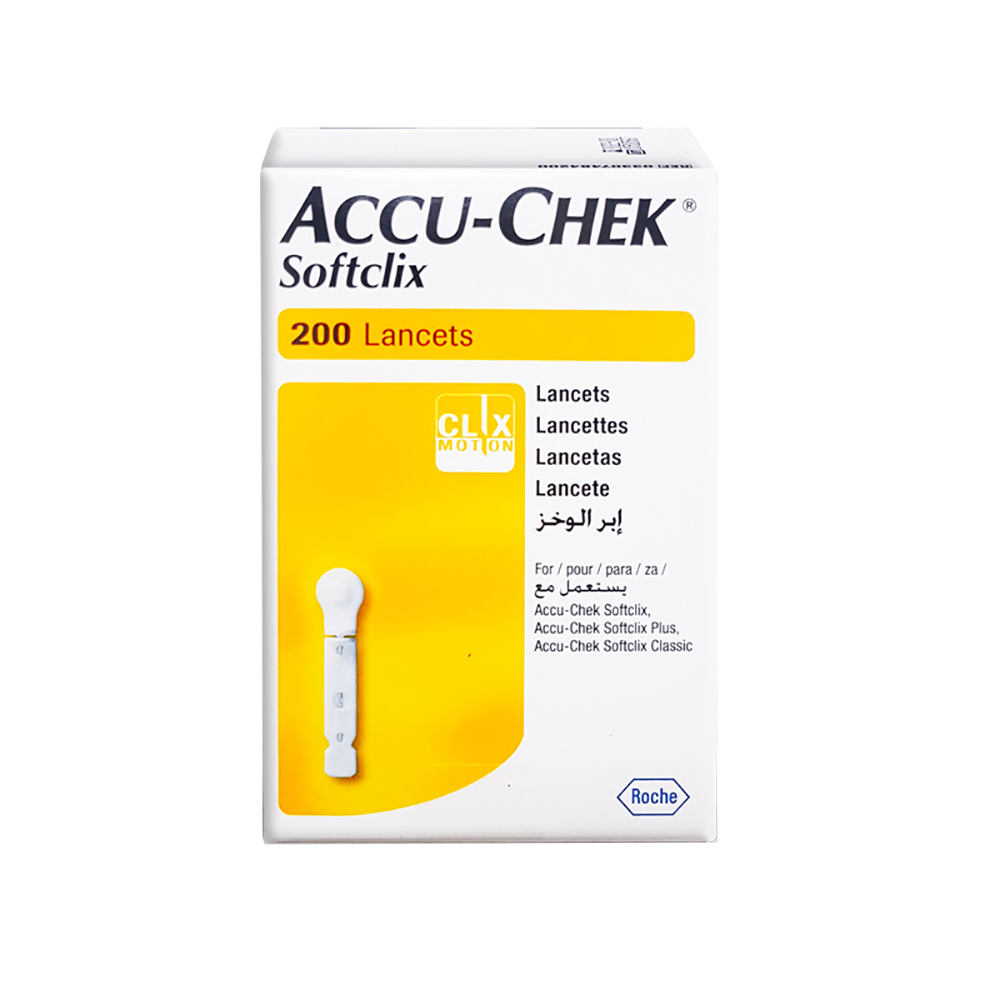 羅氏 ACCU-CHEK 舒柔採血針(200支/盒)