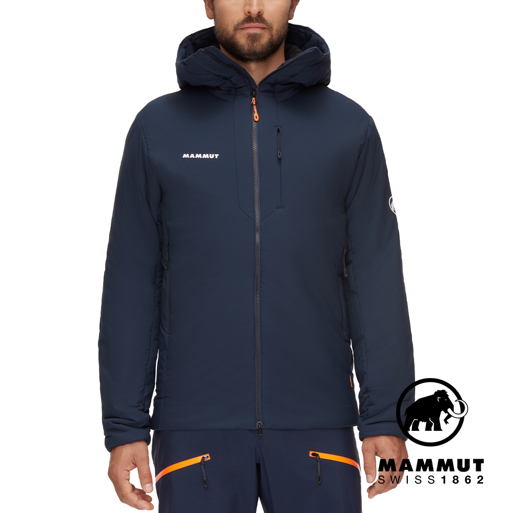 Mammut 長毛象】Rime IN Flex Hooded Jacket Men 化纖外套海洋藍/黑男