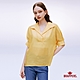 BRAPPERS 女款 半開襟條紋襯衫-黃 product thumbnail 1