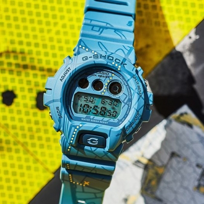 CASIO 卡西歐 G-SHOCK 澀谷尋寶 街頭復古風電子錶 送禮推薦 DW-6900SBY-2