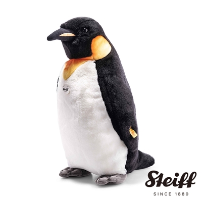 STEIFF Palle King Penguin 國王企鵝 動物王國_黃標