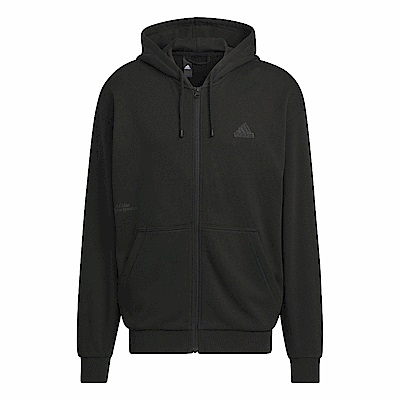 Adidas ST FL MH KN JKT IT3963 男 連帽 外套 亞洲版 運動 休閒 棉質 舒適 黑