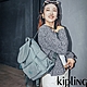 『猴子包』Kipling 軍綠老花格紋拉鍊掀蓋後背包-CITY PACK S product thumbnail 1