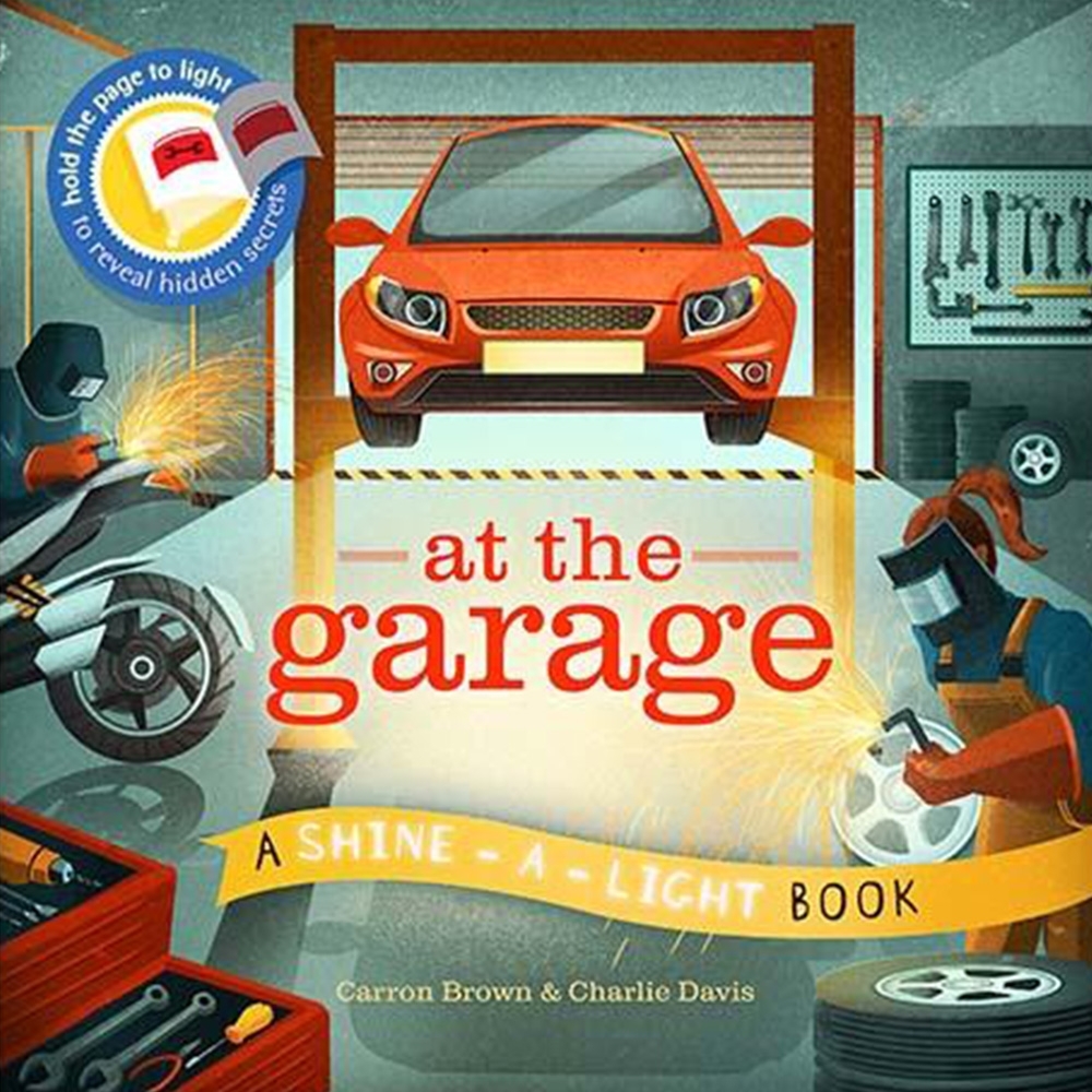 At The Garage 透光書：修車廠篇精裝繪本 | 拾書所