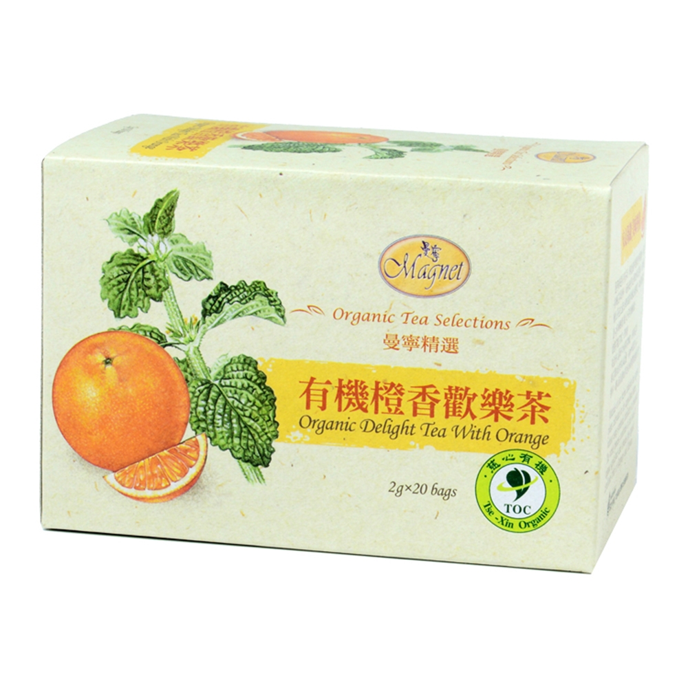 曼寧 有機橙香歡樂茶(2gx20入/盒)