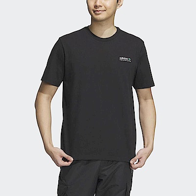 Adidas ADV SS Tee 2 IK8589 男 短袖 上衣 T恤 運動 休閒 三葉草 印花 舒適 穿搭 黑