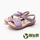 W&M(女)雕花縷空皮釦帶涼鞋 女鞋-紫(另有米白) product thumbnail 1