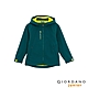 GIORDANO  童裝高機能連帽軟殼外套 - 51 孔雀綠 product thumbnail 1