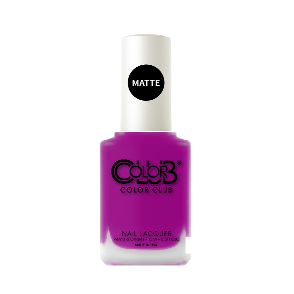 COLOR CLUB 霧面指甲油#ANR 39【風情誘紫】15ml