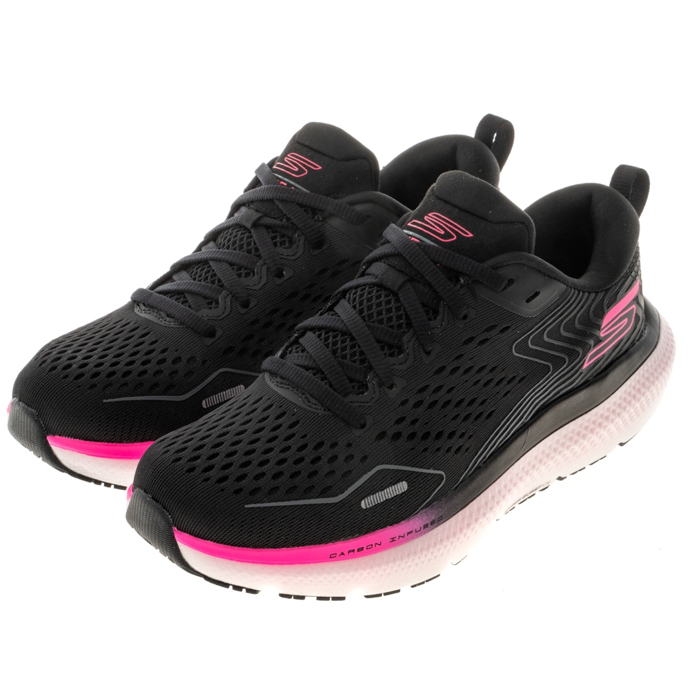 SKECHERS 女鞋 競速跑鞋系列 GO RUN RIDE 11 - 172079BKPK