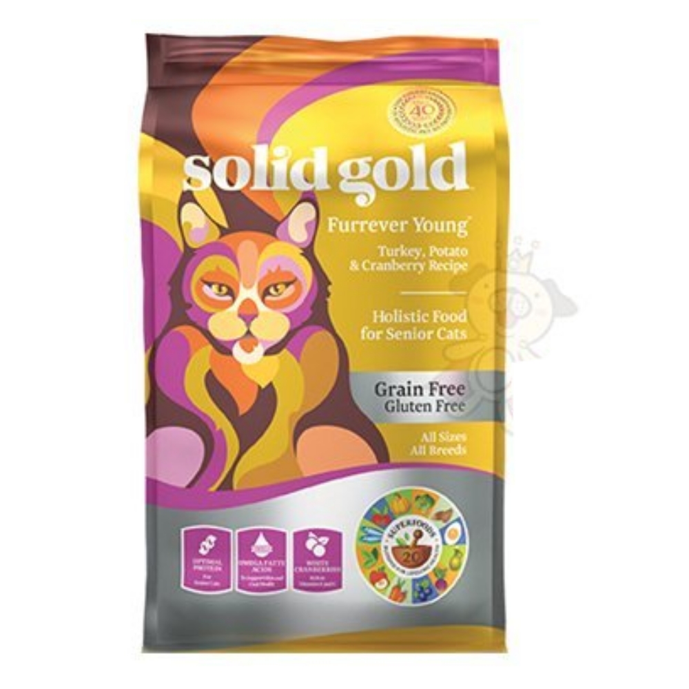 Solid Gold速利高 老貓低活動量超級寵糧 1磅