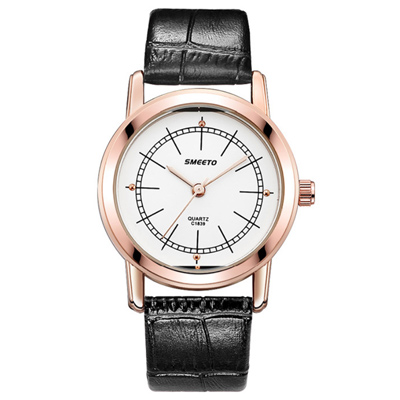 Watch-123 玫金框別緻錶盤業務高手手錶 (4色任選)