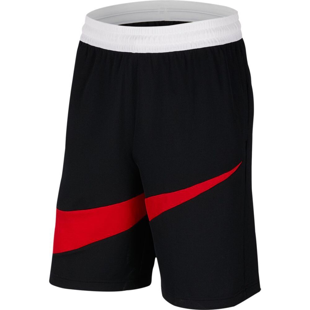 Nike AS M DF HBR Short [BV9386-010] 男 籃球褲 短褲 運動 休閒 吸濕 排汗 黑紅