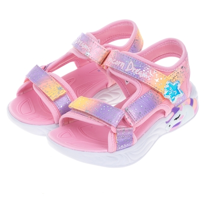 skechers 女童系列 涼拖鞋 unicorn dreams sandal - 302682llpmt