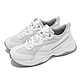 Puma 休閒鞋 Cilia Patent SL 女鞋 白 灰 厚底 增高 緩衝 復古 37250001 product thumbnail 1