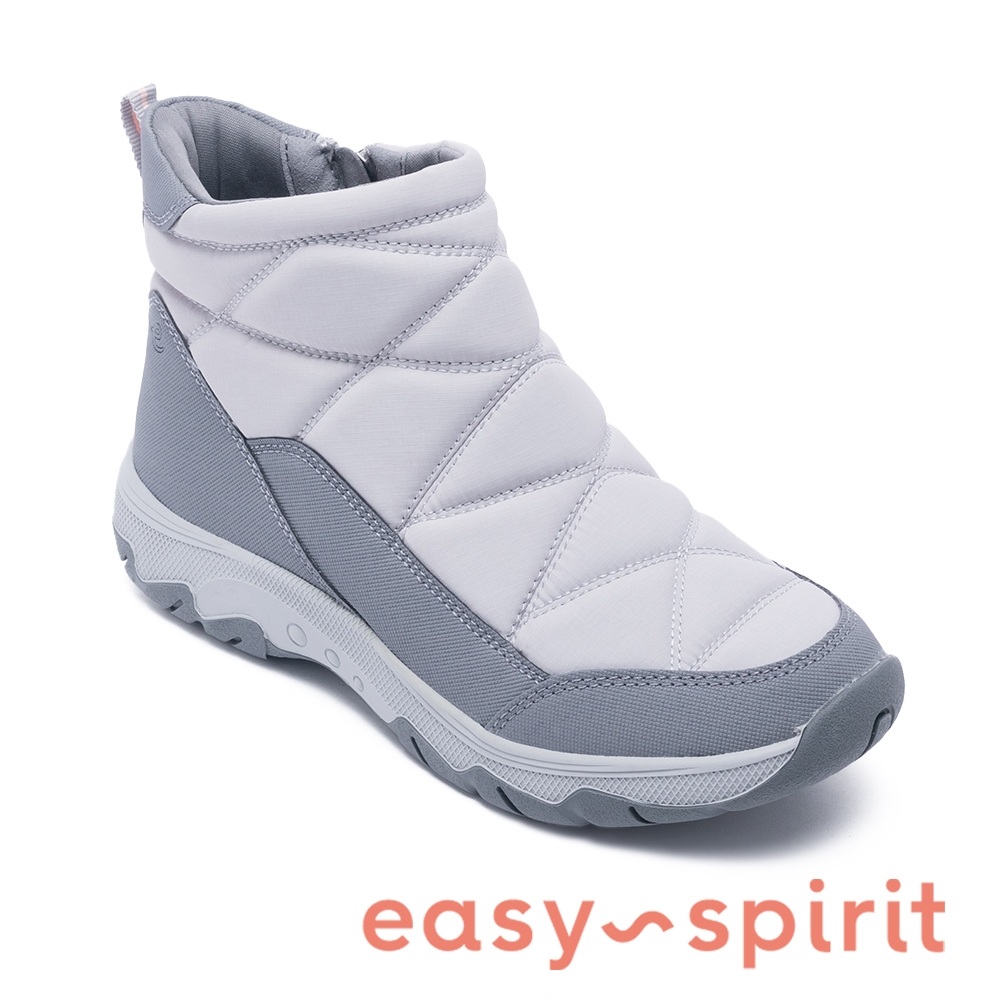 easy spirit-TRU2-A 輕盈保暖側拉鍊短靴-灰色