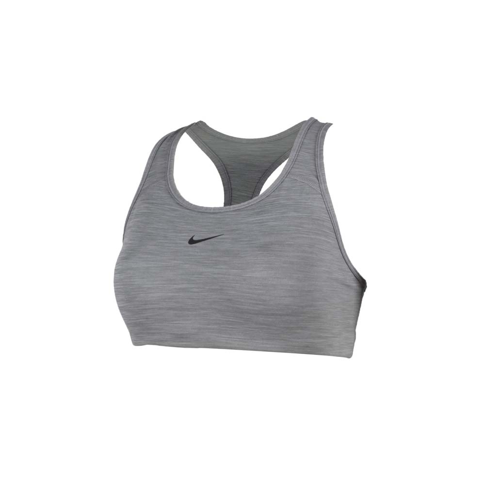 NIKE 女中度支撐運動內衣-韻律瑜珈運動背心BRA 慢跑路跑訓練BV3637-010 黑白, NIKE