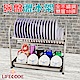 LIFECODE 收納王不鏽鋼碗盤瀝水架-18碟位 product thumbnail 2