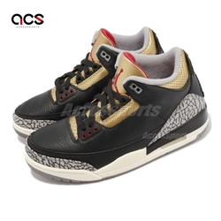 Nike Wmns Air Jordan 3 Retro 女鞋 男鞋 黑金 Black Gold 喬丹 3代 CK9246-067