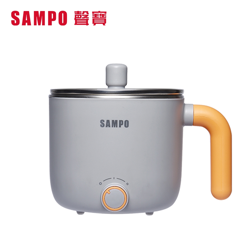 SAMPO聲寶 1L日式蒸煮美食鍋附蒸架 KQ-YC10D