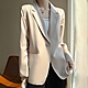[巴黎精品] 西裝外套休閒西服-中長版寬鬆緞面小西裝女外套6色a1be49 product thumbnail 9