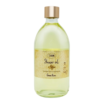 SABON 以色列綠玫瑰沐浴油 500ml