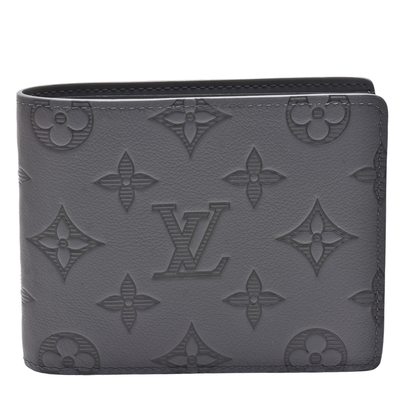 Louis Vuitton Monogram Eclipse Bifold Wallet Marco M62545 Men'