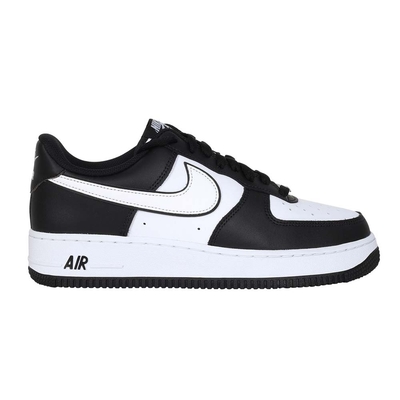 nike air force 1 07 男運動休閒鞋-皮革 復古 經典 dv0788-001 白黑