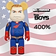 庫柏力克熊 Be@rbrick The Boys HOMELANDER 黑袍糾察隊 護國超人 400% product thumbnail 1