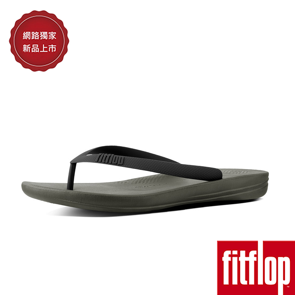 FitFlop IQUSHION FLIP FLOPS-迷彩綠