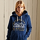 SUPERDRY 女裝 帽Tee  SCRIPT STYLE COL 藍 product thumbnail 1