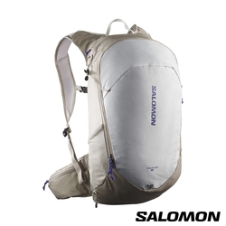 官方直營 Salomon TRAILBLAZER 20 多功能背包 復古卡其/冰河灰