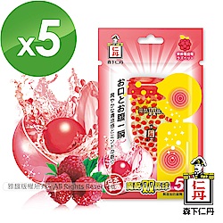 [森下仁丹]魔酷雙晶球-果香覆盆莓(5盒)
