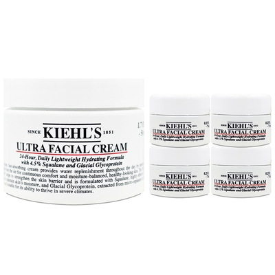 KIEHLS契爾氏 冰河醣蛋白保濕霜50ml 加贈7ml*4