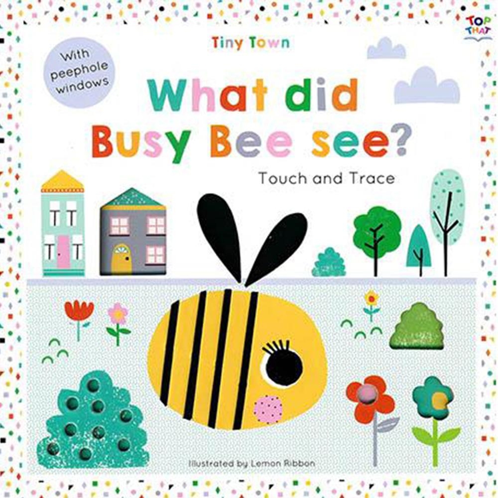 Tiny Town：What Did Busy Bee See? 趣味探索硬頁書 | 拾書所