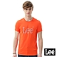 Lee 男款 點狀印刷Logo短袖T恤 橘 product thumbnail 1