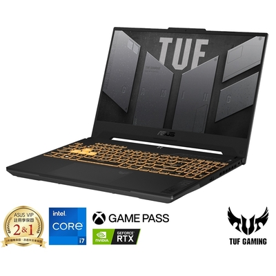 (升級32G) ASUS FX507ZV4 15.6吋電競筆電 (i7-12700H/RTX4060/16G/512G/御鐵灰/TUF Gaming F15)