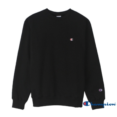 Champion Basic 內刷毛大學Tee 黑色